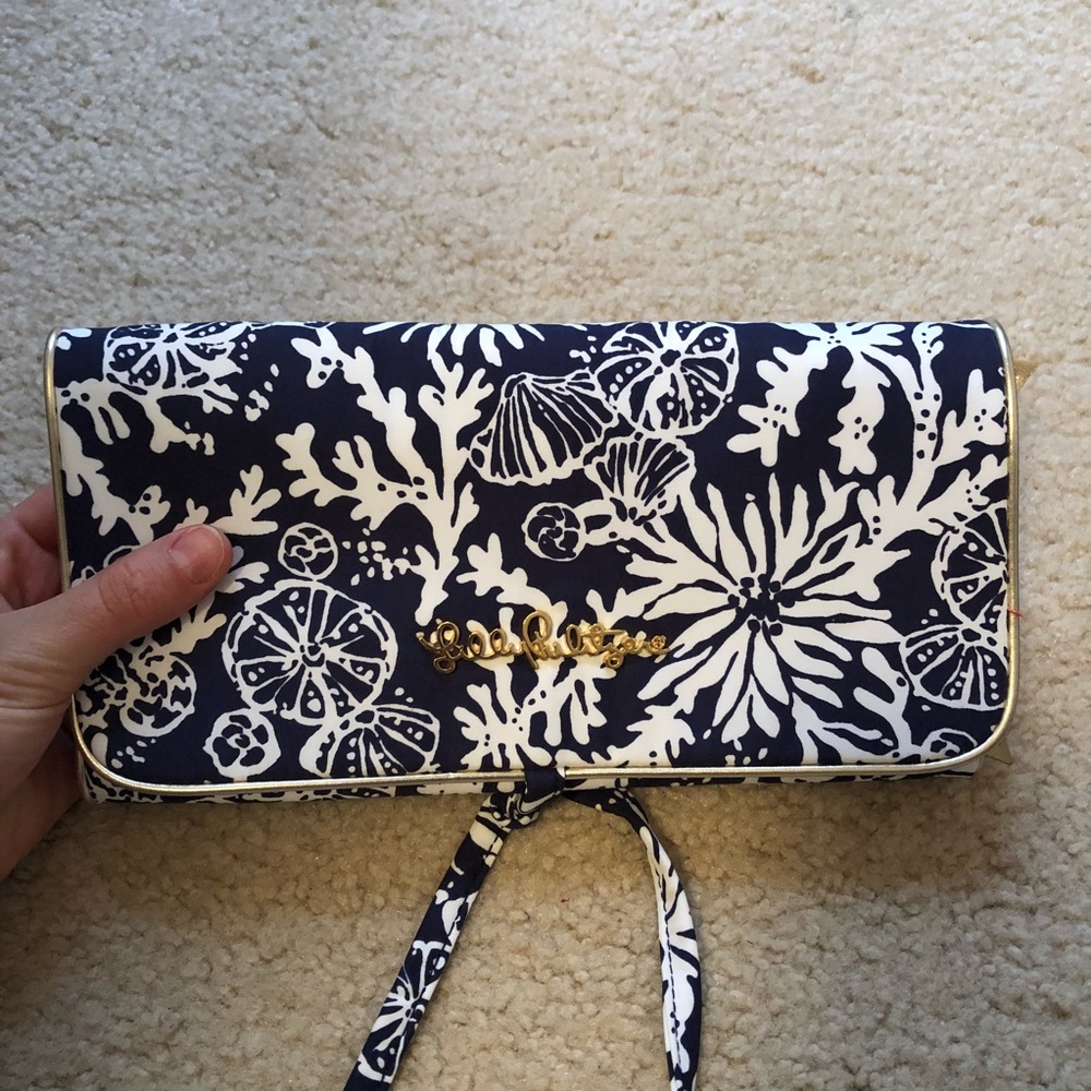Lilly Pulitzer jewelry holder pouch NWT